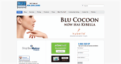 Desktop Screenshot of blucocoonmedspa.com